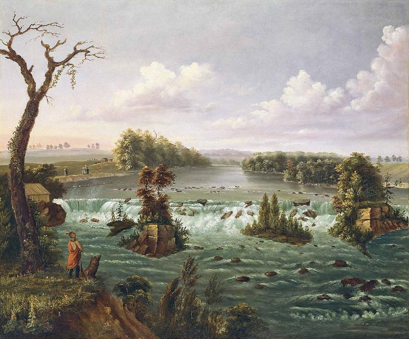 Hans Thoma Falls of Saint Anthony China oil painting art